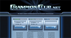 Desktop Screenshot of championclub.net